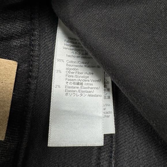 NWT Madewell High Rise Skinny Jeans 26W Black Starkey Wash Denim Plus Stretchy - Picture 10 of 16